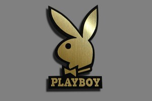 ป้ายโลโก้ Playboy